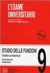 Studio delle funzioni - Rodolfo Balducetti, Gabriella Morelli - Libro Edizioni Univ. Romane 2000, L' esame universitario | Libraccio.it