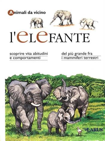 Animali da vicino. L'elefante  - Libro Larus | Libraccio.it