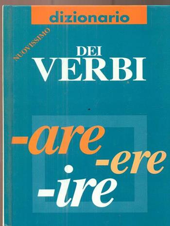 Dizionario dei verbi  - Libro Edicart, Strumenti | Libraccio.it