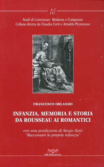 Infanzia, memoria e storia da Rousseau ai romantici - Francesco Orlando - Libro Pacini Editore 2006, Studi di letterature moderne e comparate | Libraccio.it