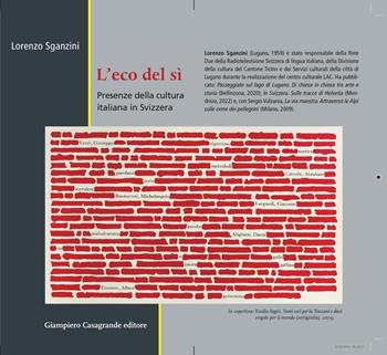 L'eco del sì. Presenze della cultura italiana in Svizzera - Lorenzo Sganzini - Libro Giampiero Casagrande editore 2024, Cymbae | Libraccio.it