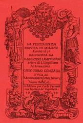 La pestilenza seguita in Milano l'anno 1630