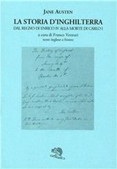 Storia d'Inghilterra dal regno di Henry IV alla Morte Carlo I