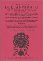 Descrittione dell'apparato fatto dal borgo di Castano (rist. anast. Milano, 1610)