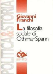 La filosofia sociale di Othmar Spann