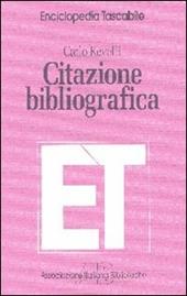 Citazione bibliografica