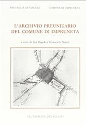 L' archivio preunitario del Comune di Impruneta