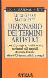 Dizionario dei termini artistici