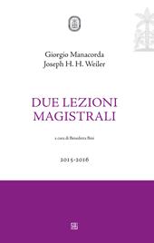 Due lezioni magistrali