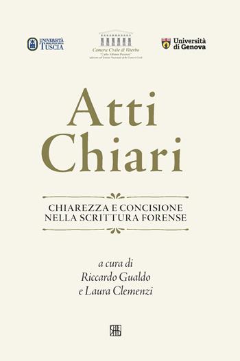 Atti chiari. Chiarezza e concisione nella scrittura forense  - Libro Sette città 2021, Nova collectanea | Libraccio.it