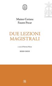 Due lezioni magistrali. 2020-2021