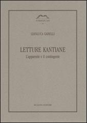 Letture kantiane. L'apparente e il contingente