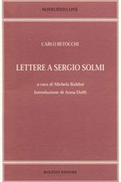 Lettere a Sergio Solmi