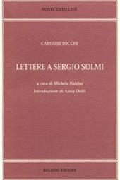 Lettere a Sergio Solmi