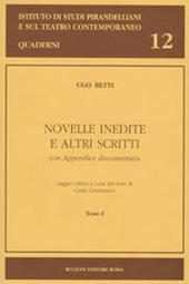 Novelle inedite e altri scritti