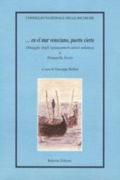 ... En el mar veneciano, puerto cierto. Omaggio degli ispanoamericanisti milanesi a Donatella Ferro