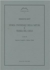 Storia universale della natura e teoria del cielo - Immanuel Kant - Libro Bulzoni 2009, Syrakousai | Libraccio.it