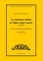 La experiencia italiana de Miguel Angel Asturias (1959-1973)