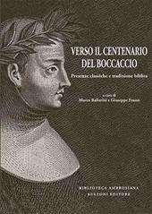 Studi ambrosiani di italianistica (2014). Vol. 4: Verso il centenario del Boccaccio.