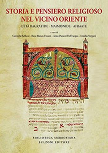 Storia e pensiero religioso nel Vicino Oriente  - Libro Bulzoni 2014, Orientalia ambrosiana | Libraccio.it