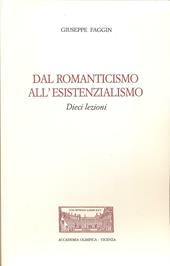 Dal romanticismo all'esistenzialismo. Dieci lezioni