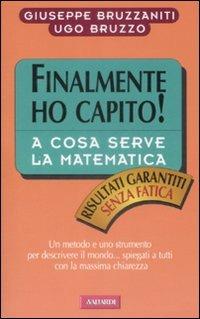 Finalmente ho capito a cosa serve la matematica. Un metodo, un linguaggio e uno strumento per descrivere il mondo, spiegati a tutti con la massima chiarezza - Giuseppe Bruzzaniti, Ugo Bruzzo - Libro Vallardi A. 2009 | Libraccio.it