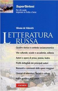 Letteratura russa - Silvana De Vidovich - Libro Vallardi A. 2011, SuperSintesi | Libraccio.it