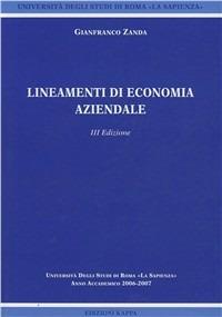 Lineamenti di economia aziendale - Gianfranco Zanda - Libro Kappa 2006 | Libraccio.it