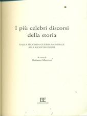 I più celebri discorsi della storia. Vol. 2: Dalla seconda guerra mondiale alla ricostruzione.