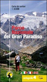Cartoguida del parco nazionale del Gran Paradiso. La cartoguida dei sentieri 1:50.000  - Libro Blu Edizioni 2007, Cartoguida | Libraccio.it