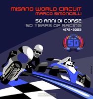 Misano world circuit. Marco Simoncelli 50 anni di corse. Ediz. italiana e inglese  - Libro Giorgio Nada Editore 2022, Grandi corse su strada e rallies | Libraccio.it