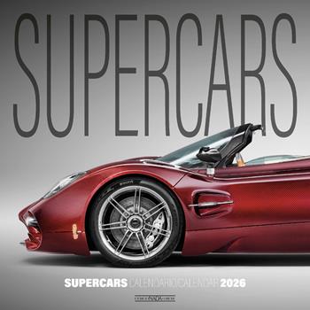 Supercars calendario 2026 da parete. Ediz. italiana e inglese  - Libro Giorgio Nada Editore 2025 | Libraccio.it