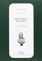 Manoscritto per Teresa