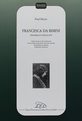 Francesca da Rimini. Tragedia in cinque atti