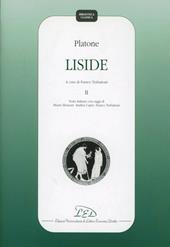 Platone. Liside. Vol. 2