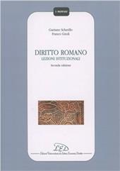 Diritto romano. Lezioni istituzionali