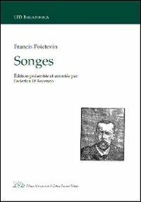 Songes - Francis Poictevin - Libro LED Edizioni Universitarie 2012, LED Bibliotheca | Libraccio.it