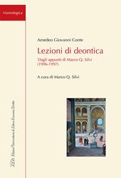 Lezioni di deontica. Dagli appunti di Marco Q. Silvi (1996-1997)