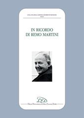 In ricordo di Remo Martini
