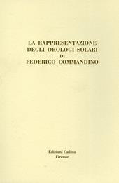 La rappresentazione degli orologi solari di Federico Commandino