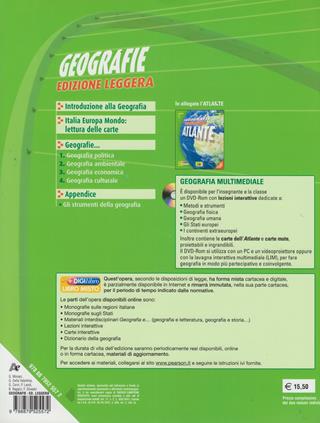 Geografie. Scenari e temi del mondo globale. Volume unico. Con atlante. Ediz. leggera. Per le Scuole superiori. - Giorgio Monaci, Andrea Della Valentina, Benedetta Ragazzi - Libro Archimede 2010 | Libraccio.it