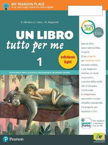 Un libro tutto per me. Ediz. light. Per la Scuola media. Vol. 1  - Libro Archimede 2017 | Libraccio.it