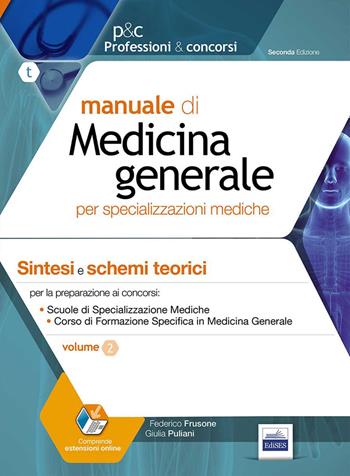 Manuale di medicina generale. Sintesi e schemi teorici - Federico Frusone, Giulia Puliani - Libro Edises 2015 | Libraccio.it