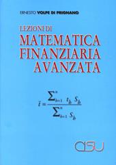 Lezioni di matematica finanziaria avanzata