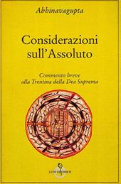 Considerazioni sull'assoluto