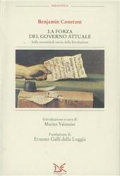 La forza del governo attuale sulla necessità di uscire dalla rivoluzione