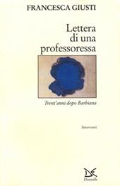 Lettera di una professoressa. Trent'anni dopo Barbiana