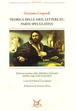 Teorica delle arti, lettere. Parte speculativa. Vol. 4 - Giacomo Leopardi - Libro Donzelli 2000, Biblioteca | Libraccio.it