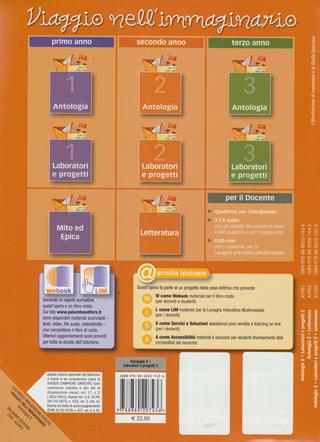 Viaggio nell'immaginario. Antologia italiana. Con laboratorio e progetti. Per la Scuola media. Vol. 2 - Carlo Lucarelli, Sabiana Brugnolini, Leonardo Scelfo - Libro Palumbo 2009 | Libraccio.it