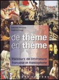 De theme en theme. Parcours de littérature français et francophone. Con espansione online